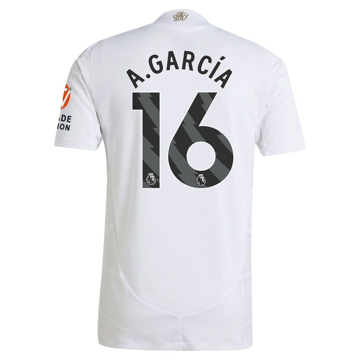 Aston Villa Shirts - aston villa adidas away authentic shirt 2024-25 with a.garcía 16 printing Collection of Official Fan Gear