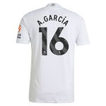 Aston Villa Shirts - aston villa adidas away authentic shirt 2024-25 with a.garcía 16 printing Collection of Official Fan Gear