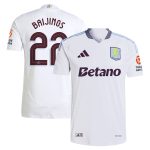 Aston Villa Shirts - aston villa adidas away authentic shirt 2024-25 with baijings 22 cup printing Collection of Official Fan Gear