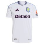 Aston Villa Shirts - aston villa adidas away authentic shirt 2024-25 with bogarde 26 printing Collection of Official Fan Gear