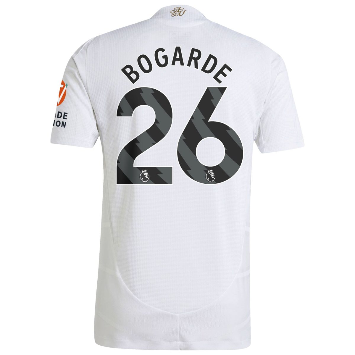 Aston Villa Shirts - aston villa adidas away authentic shirt 2024-25 with bogarde 26 printing Collection of Official Fan Gear