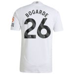 Aston Villa Shirts - aston villa adidas away authentic shirt 2024-25 with bogarde 26 printing Collection of Official Fan Gear