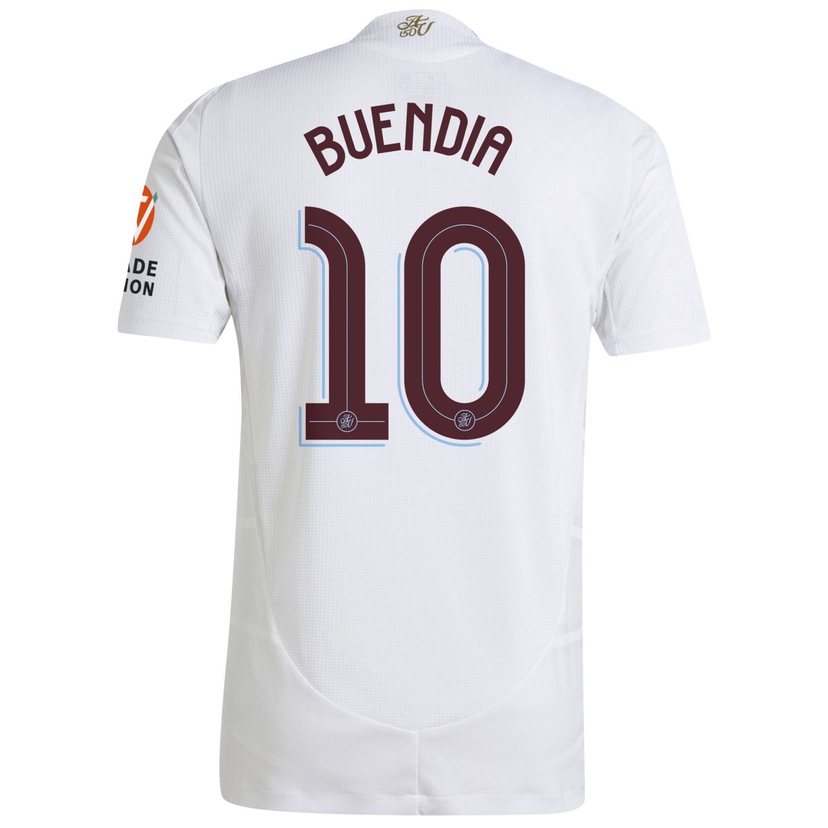 Aston Villa Shirts - aston villa adidas away authentic shirt 2024-25 with buendia 10 cup printing Collection of Official Fan Gear