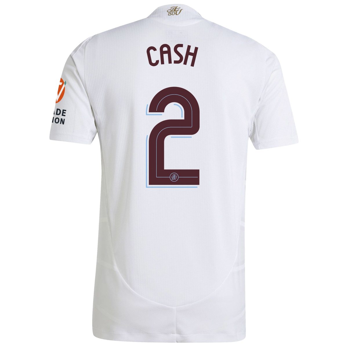 Aston Villa Shirts - aston villa adidas away authentic shirt 2024-25 with cash 2 cup printing Collection of Official Fan Gear
