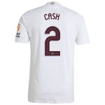 Aston Villa Shirts - aston villa adidas away authentic shirt 2024-25 with cash 2 cup printing Collection of Official Fan Gear