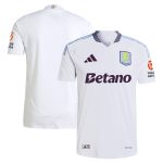 Aston Villa Shirts - aston villa adidas away authentic shirt 2024-25 with custom printing Collection of Official Fan Gear