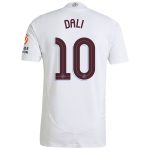 Aston Villa Shirts - aston villa adidas away authentic shirt 2024-25 with dali 10 cup printing Collection of Official Fan Gear