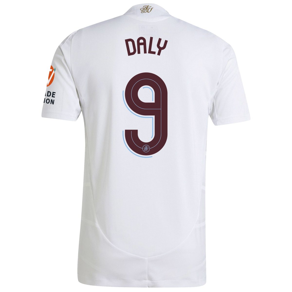 Aston Villa Shirts - aston villa adidas away authentic shirt 2024-25 with daly 9 cup printing Collection of Official Fan Gear