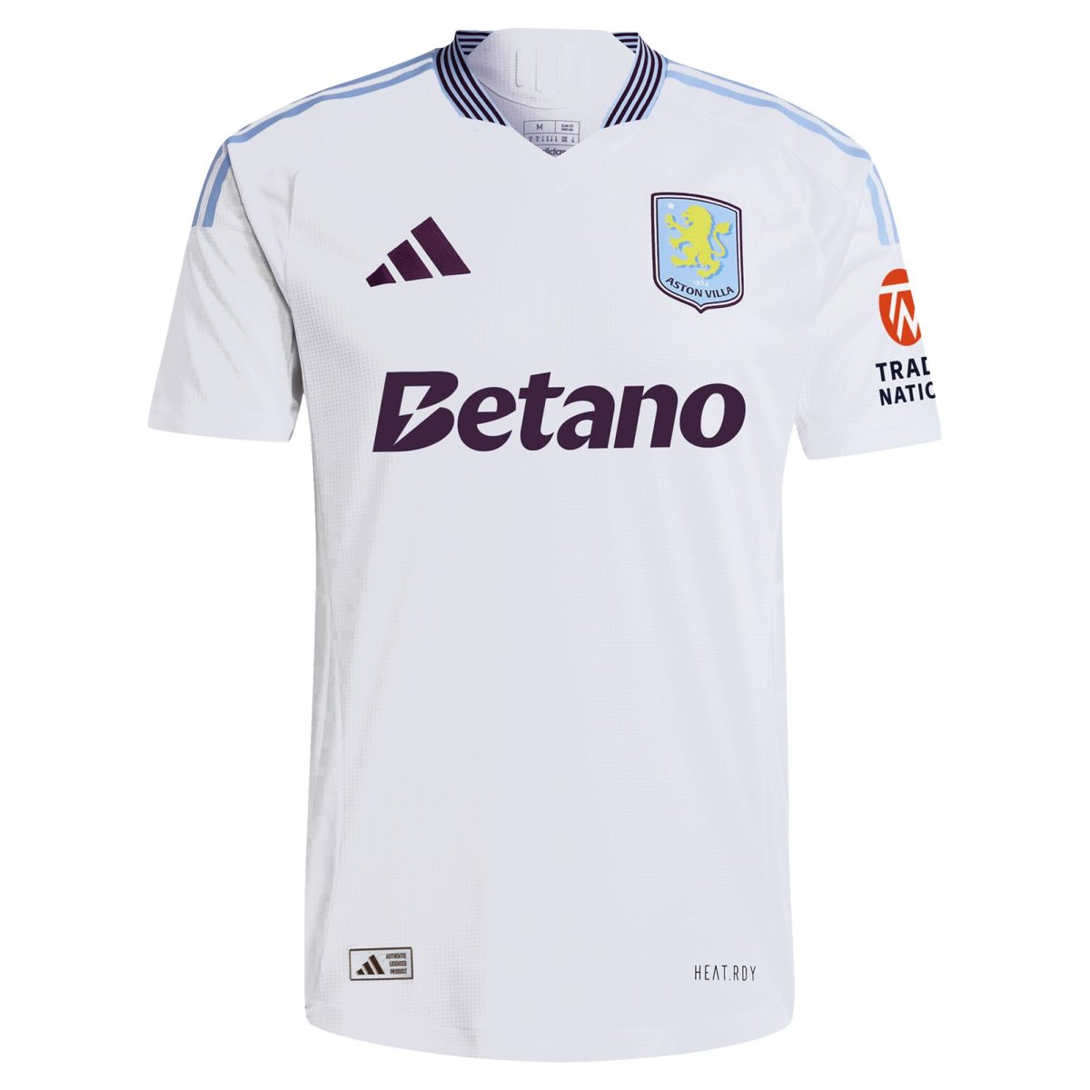 Aston Villa Shirts - aston villa adidas away authentic shirt 2024-25 with diego carlos 3 printing Collection of Official Fan Gear