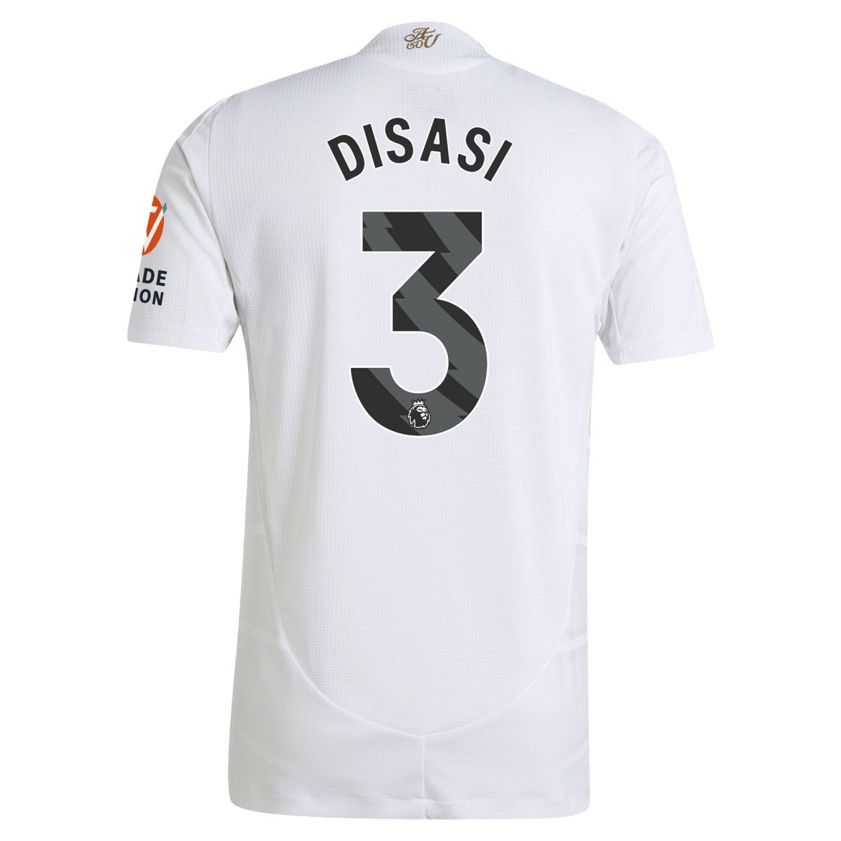 Aston Villa Shirts - aston villa adidas away authentic shirt 2024-25 with disasi 3 printing Collection of Official Fan Gear