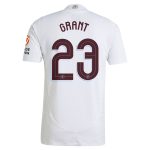Aston Villa Shirts - aston villa adidas away authentic shirt 2024-25 with grant 23 cup printing Collection of Official Fan Gear