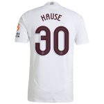 Aston Villa Shirts - aston villa adidas away authentic shirt 2024-25 with hause 30 cup printing Collection of Official Fan Gear