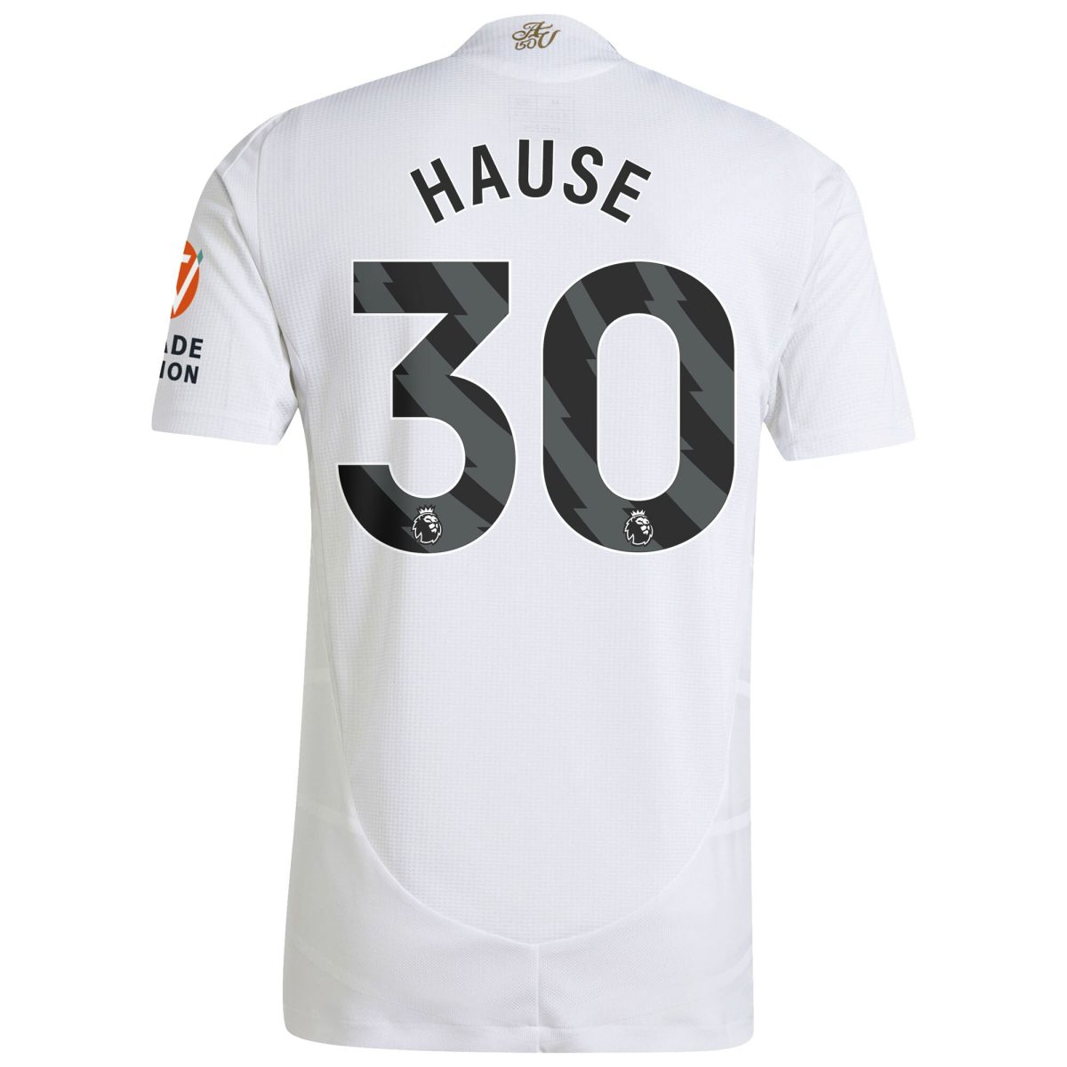 Aston Villa Shirts - aston villa adidas away authentic shirt 2024-25 with hause 30 printing Collection of Official Fan Gear