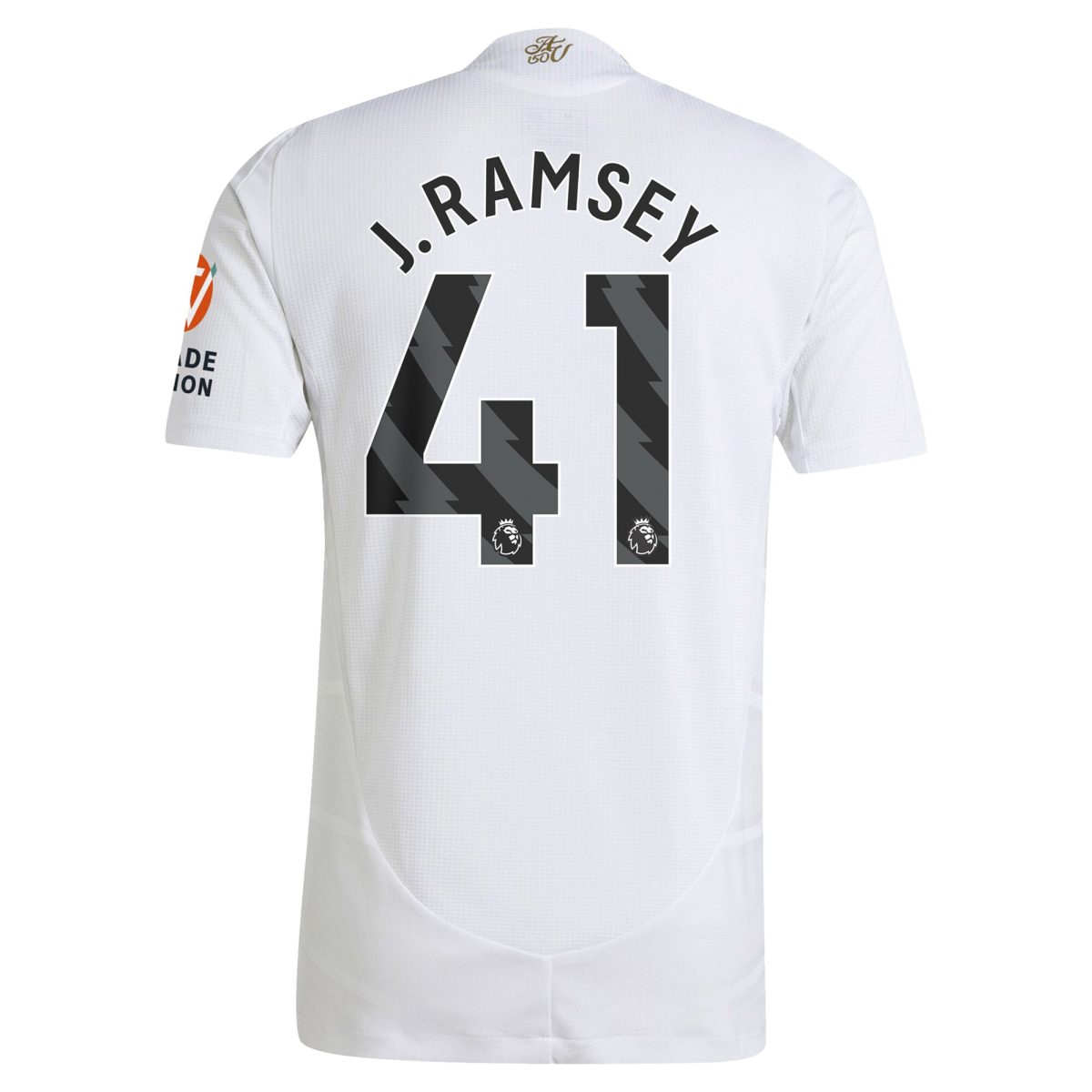 Aston Villa Shirts - aston villa adidas away authentic shirt 2024-25 with j. ramsey 41 printing Collection of Official Fan Gear