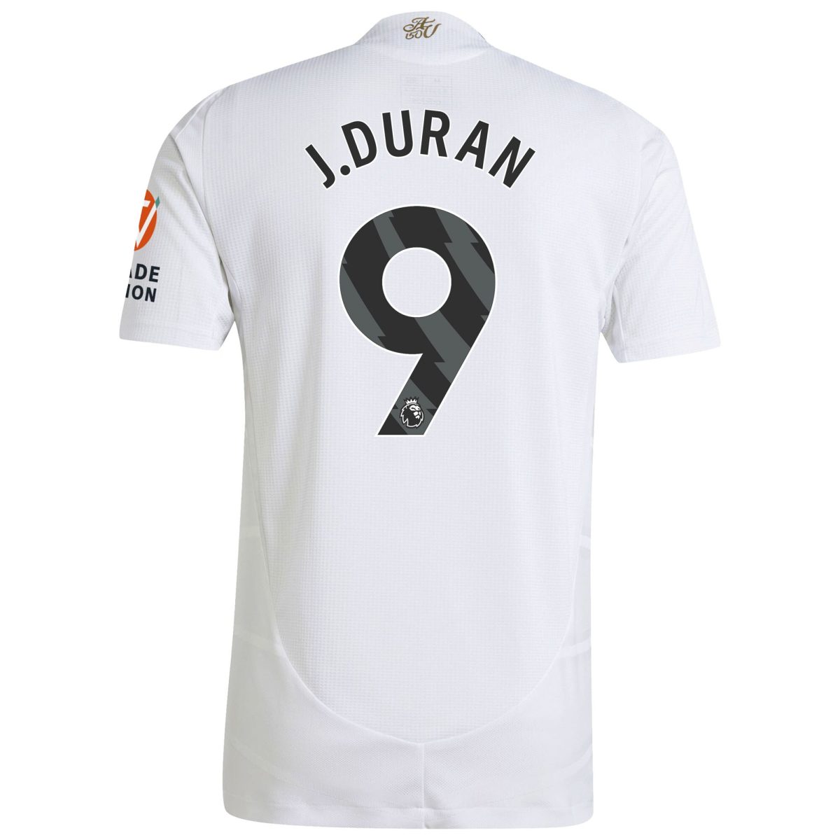 Aston Villa Shirts - aston villa adidas away authentic shirt 2024-25 with j.duran 9 printing Collection of Official Fan Gear