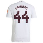 Aston Villa Shirts - aston villa adidas away authentic shirt 2024-25 with kamara 44 cup printing Collection of Official Fan Gear