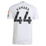 Aston Villa Shirts - aston villa adidas away authentic shirt 2024-25 with kamara 44 printing Collection of Official Fan Gear