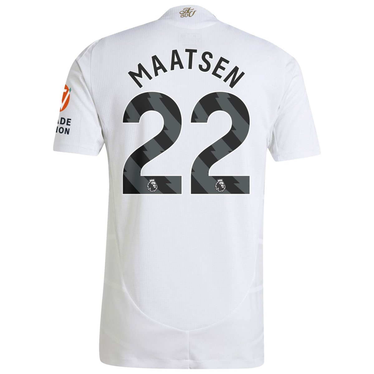 Aston Villa Shirts - aston villa adidas away authentic shirt 2024-25 with maatsen 22 printing Collection of Official Fan Gear