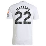 Aston Villa Shirts - aston villa adidas away authentic shirt 2024-25 with maatsen 22 printing Collection of Official Fan Gear