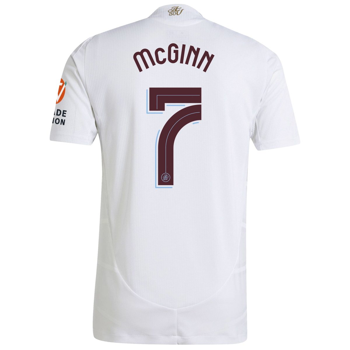 Aston Villa Shirts - aston villa adidas away authentic shirt 2024-25 with mcginn 7 cup printing Collection of Official Fan Gear