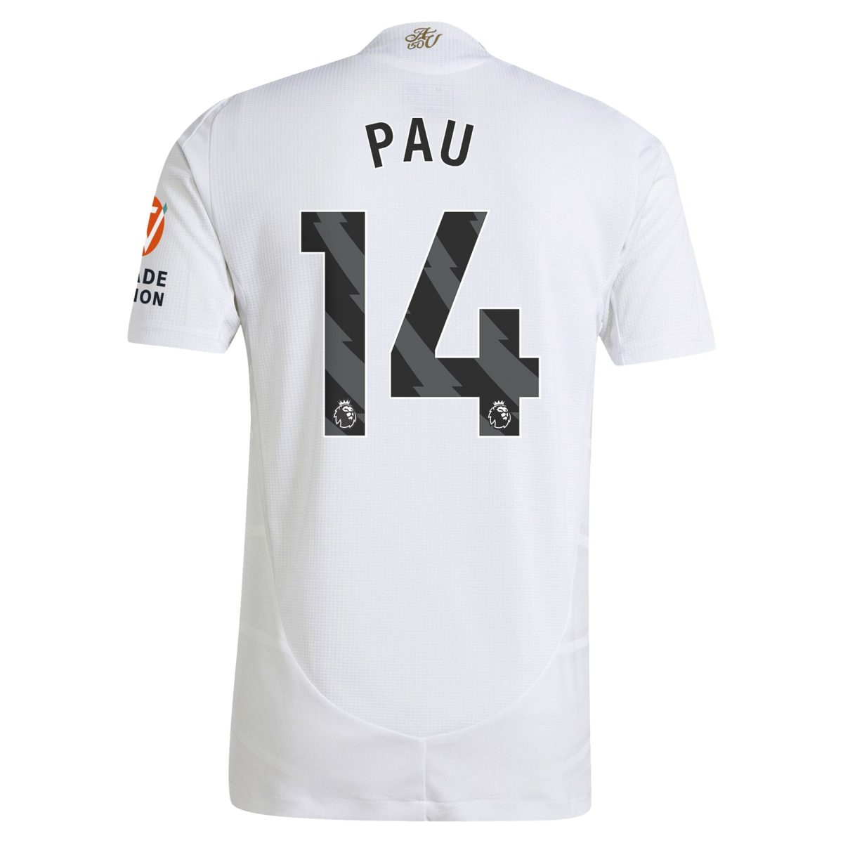 Aston Villa Shirts - aston villa adidas away authentic shirt 2024-25 with pau 14 printing Collection of Official Fan Gear