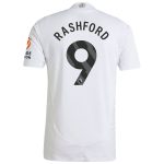 Aston Villa Shirts - aston villa adidas away authentic shirt 2024-25 with rashford 9 printing Collection of Official Fan Gear