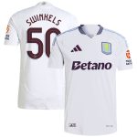 Aston Villa Shirts - aston villa adidas away authentic shirt 2024-25 with swinkels 50 cup printing Collection of Official Fan Gear