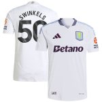 Aston Villa Shirts - aston villa adidas away authentic shirt 2024-25 with swinkels 50 printing Collection of Official Fan Gear