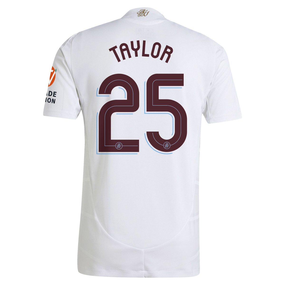 Aston Villa Shirts - aston villa adidas away authentic shirt 2024-25 with taylor 25 cup printing Collection of Official Fan Gear