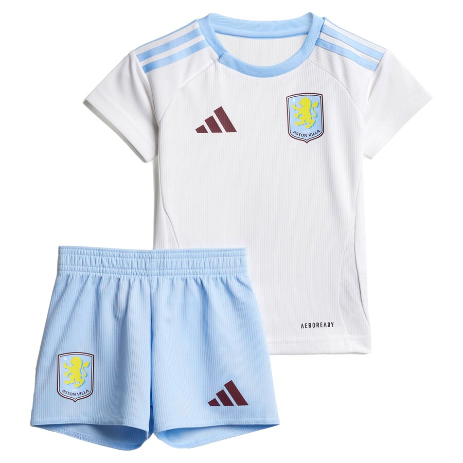 Aston Villa Shirts - aston villa adidas away baby kit 2024-25 with a.garcía 16 printing Collection of Official Fan Gear