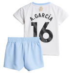 Aston Villa Shirts - aston villa adidas away baby kit 2024-25 with a.garcía 16 printing Collection of Official Fan Gear