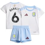 Aston Villa Shirts - aston villa adidas away baby kit 2024-25 with barkley 6 printing Collection of Official Fan Gear