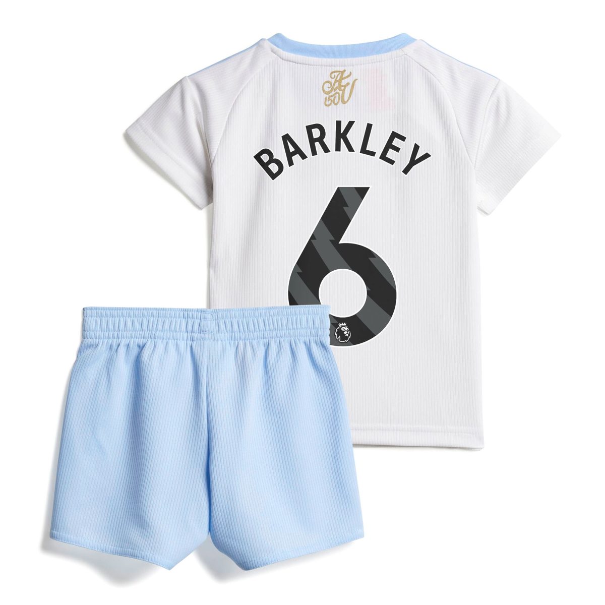 Aston Villa Shirts - aston villa adidas away baby kit 2024-25 with barkley 6 printing Collection of Official Fan Gear