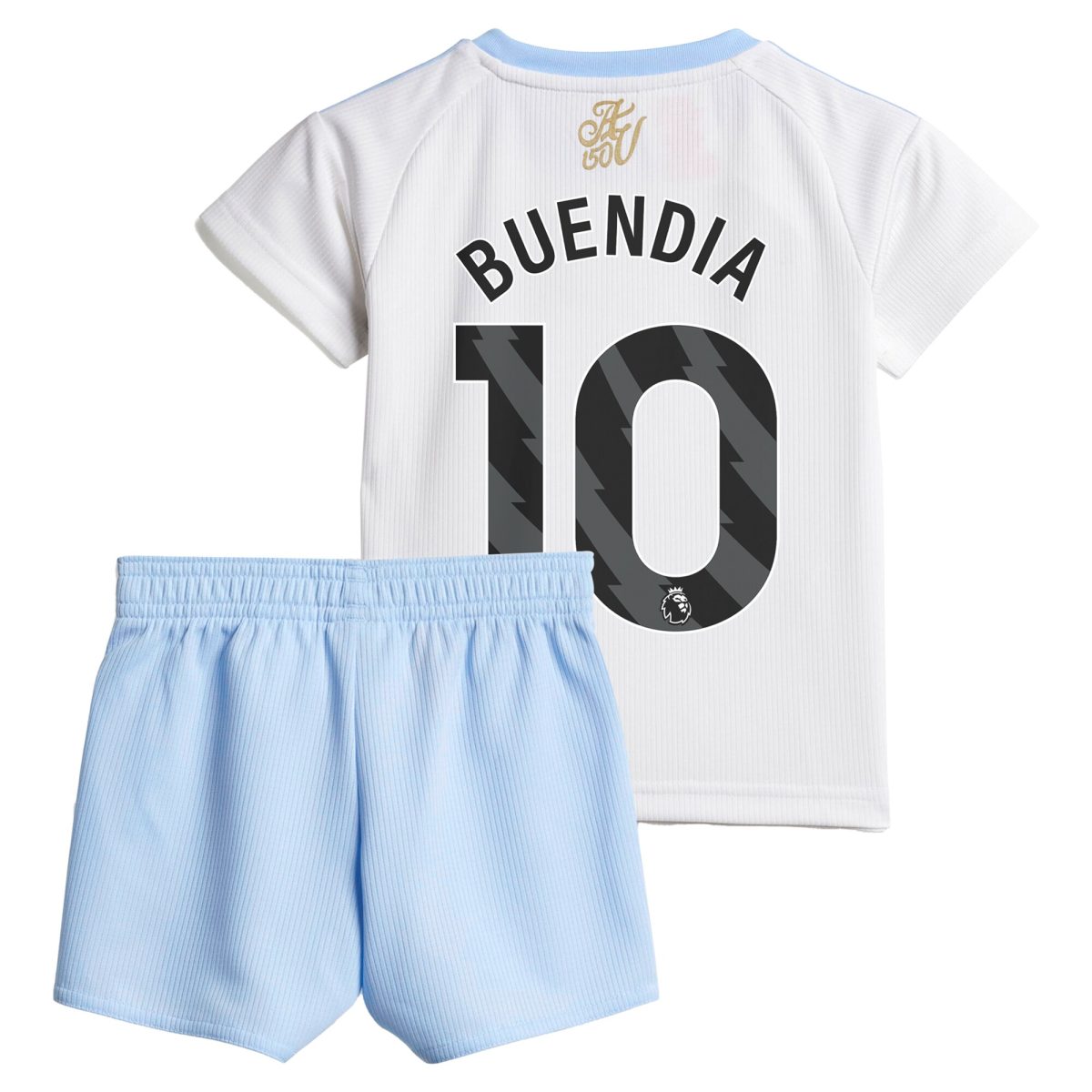 Aston Villa Shirts - aston villa adidas away baby kit 2024-25 with buendia 10 printing Collection of Official Fan Gear
