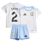 Aston Villa Shirts - aston villa adidas away baby kit 2024-25 with cash 2 printing Collection of Official Fan Gear