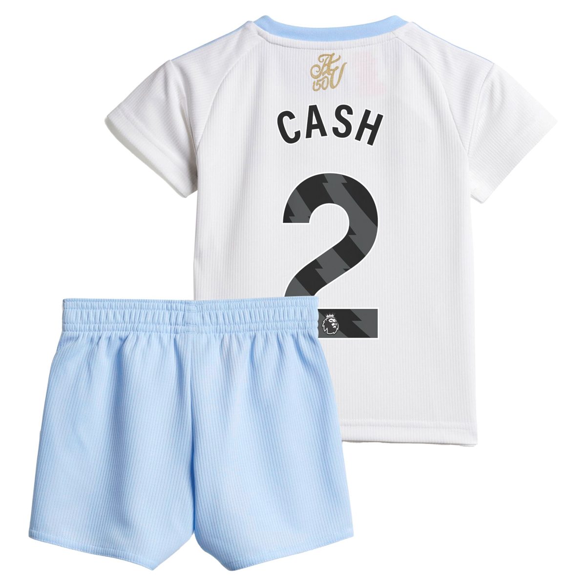 Aston Villa Shirts - aston villa adidas away baby kit 2024-25 with cash 2 printing Collection of Official Fan Gear