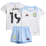 Aston Villa Shirts - aston villa adidas away baby kit 2024-25 with jaden 19 printing Collection of Official Fan Gear