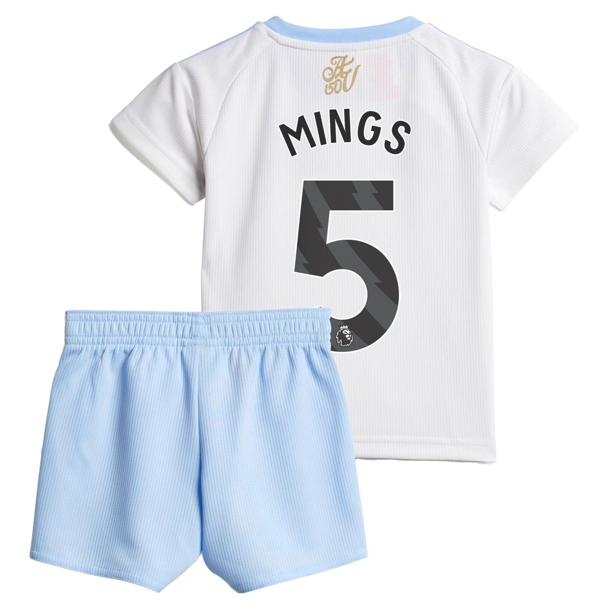 Aston Villa Shirts - aston villa adidas away baby kit 2024-25 with mings 5 printing Collection of Official Fan Gear