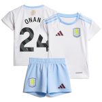 Aston Villa Shirts - aston villa adidas away baby kit 2024-25 with onana 24 printing Collection of Official Fan Gear