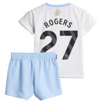 Aston Villa Shirts - aston villa adidas away baby kit 2024-25 with rogers 27 printing Collection of Official Fan Gear