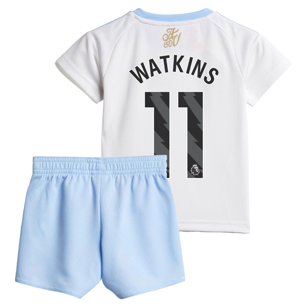 Aston Villa Shirts - aston villa adidas away baby kit 2024-25 with watkins 11 printing Collection of Official Fan Gear