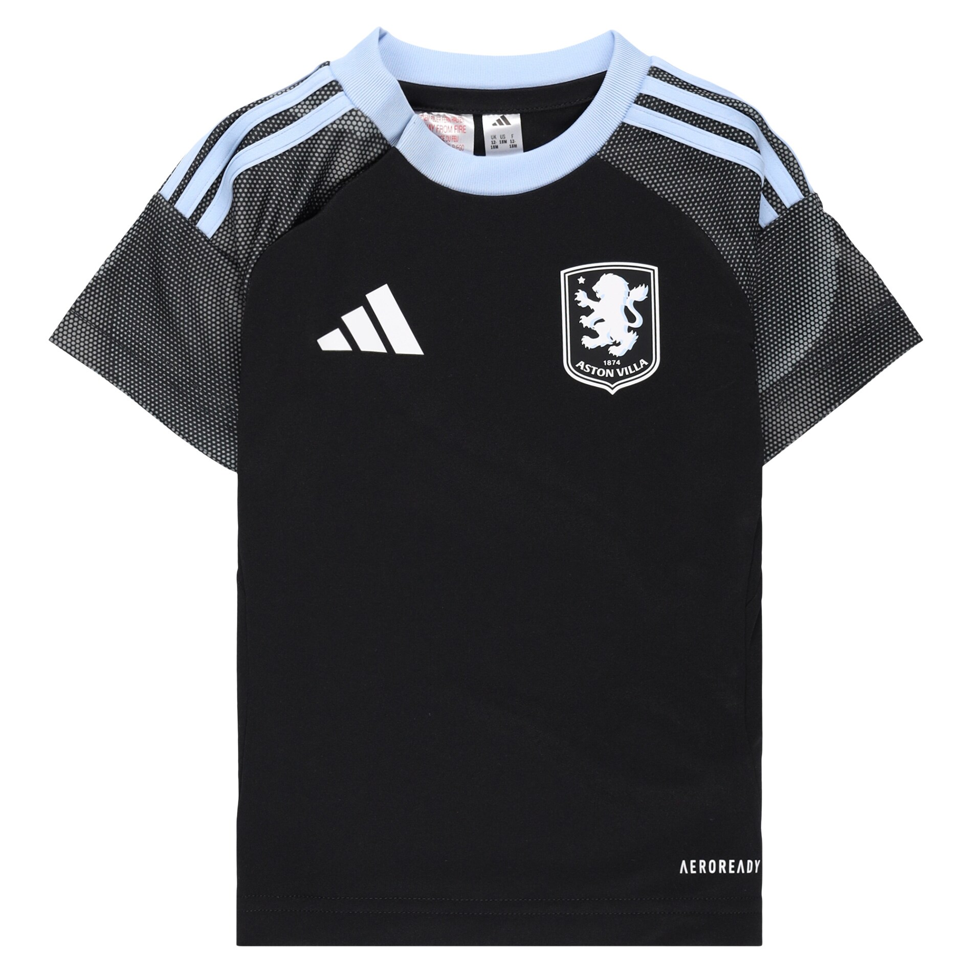 Aston Villa Shirts - aston villa adidas away baby kit 2025-26 with custom printing Collection of Official Fan Gear