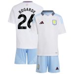 Aston Villa Shirts - aston villa adidas away mini kit 2024-25 with bogarde 26 printing Collection of Official Fan Gear