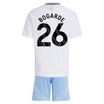 Aston Villa Shirts - aston villa adidas away mini kit 2024-25 with bogarde 26 printing Collection of Official Fan Gear