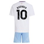 Aston Villa Shirts - aston villa adidas away mini kit 2024-25 with buendia 10 printing Collection of Official Fan Gear