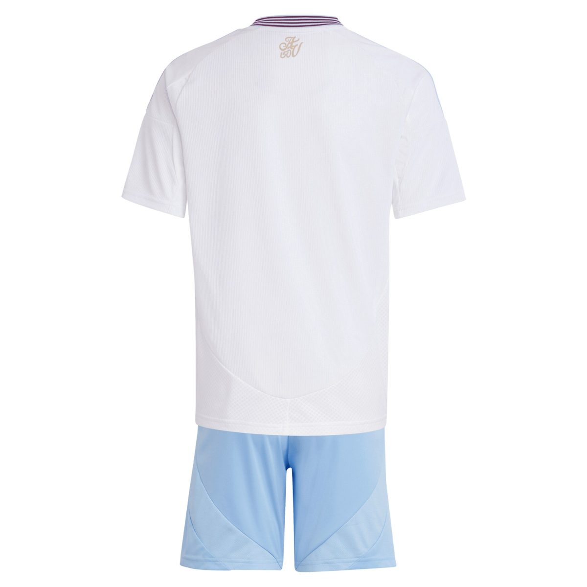 Aston Villa Shirts - aston villa adidas away mini kit 2024-25 with custom printing Collection of Official Fan Gear