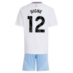 Aston Villa Shirts - aston villa adidas away mini kit 2024-25 with digne 12 printing Collection of Official Fan Gear