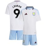Aston Villa Shirts - aston villa adidas away mini kit 2024-25 with j.duran 9 printing Collection of Official Fan Gear