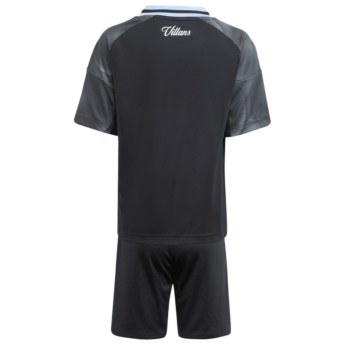 Aston Villa Shirts - aston villa adidas away mini kit 2025-26 with custom printing Collection of Official Fan Gear