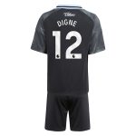 Aston Villa Shirts - aston villa adidas away mini kit 2025-26 with digne 12 printing Collection of Official Fan Gear